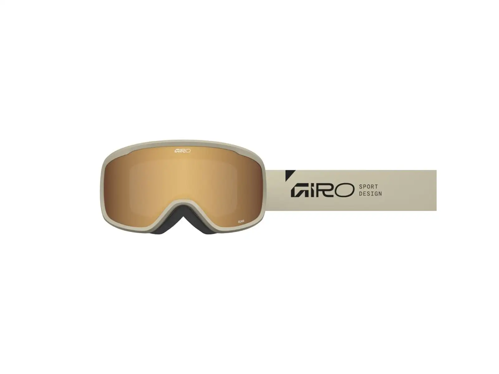 Giro Roam gogle narciarskie Stone Stacked/Amber Gold/Yellow (2szyb)