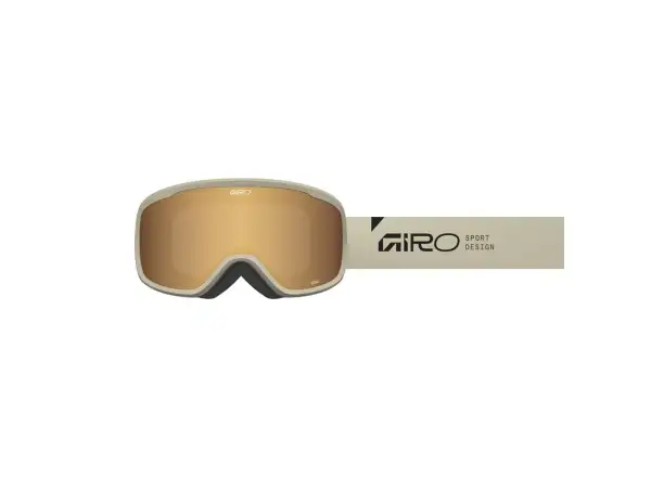 Giro Roam gogle narciarskie Stone Stacked/Amber Gold/Yellow (2szyb)