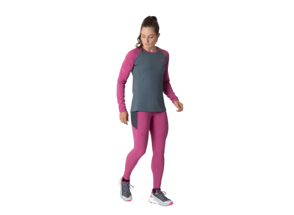 Dynafit Alpine Pro damska koszulka z długim rękawem Magenta