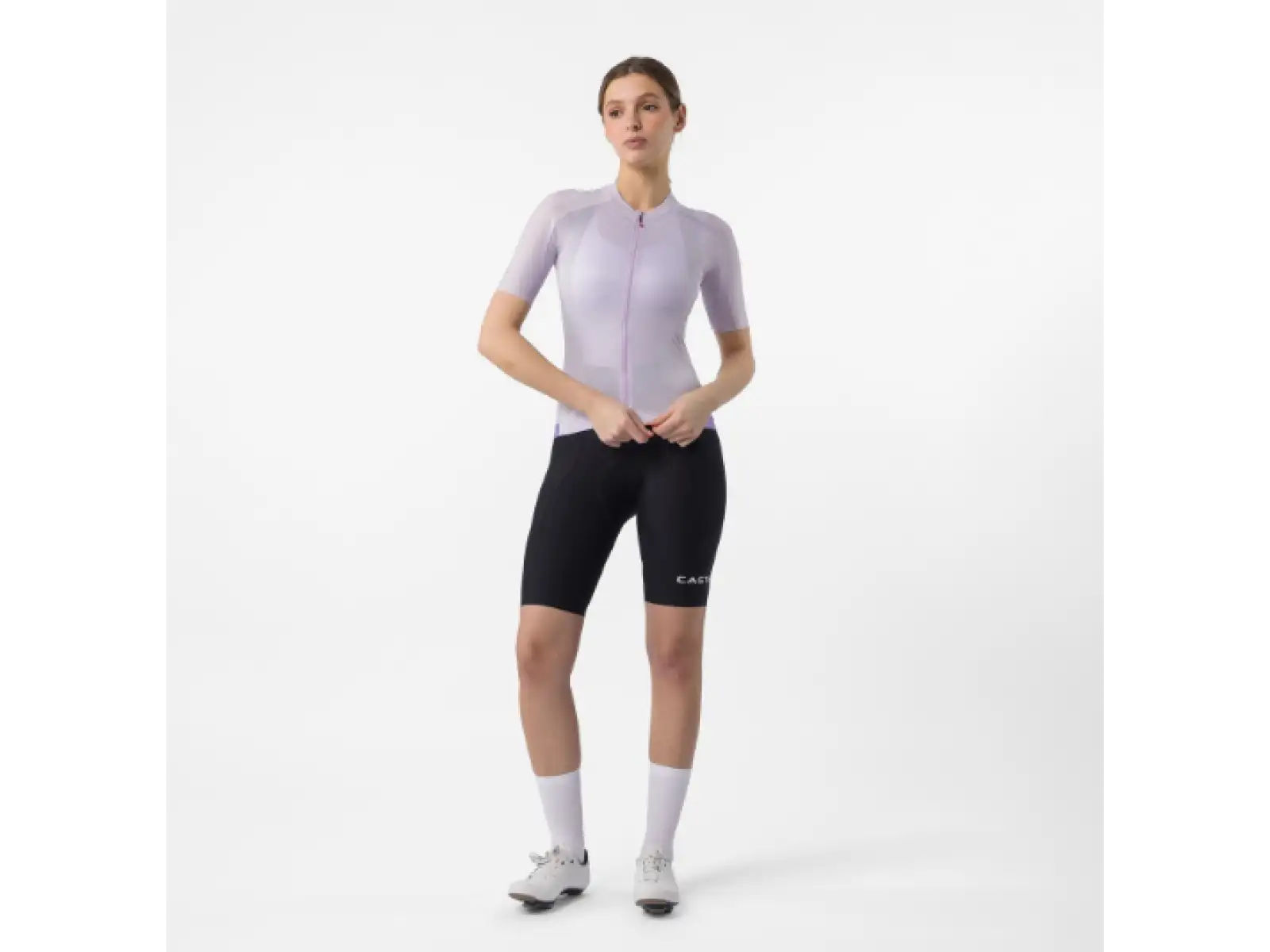 Castelli Espresso 2 W damska koszulka z krótkim rękawem Purple Mist