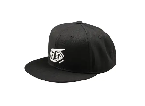 Troy Lee Designs Flat Bill Badge czapka z daszkiem Black