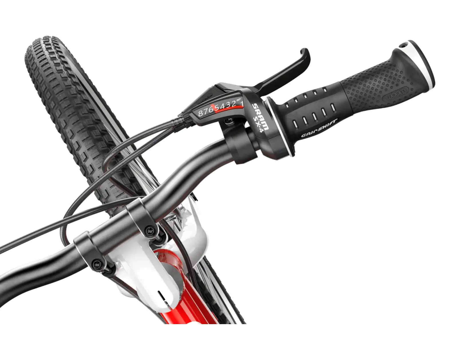 Woom 4 rower dziecięcy 20" Red