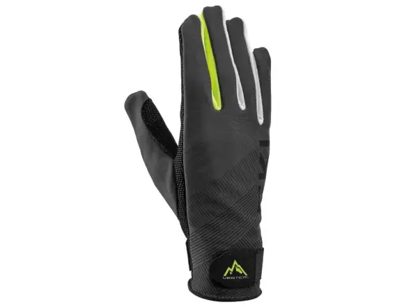 Leki Guide rękawice Charcoal/Neon yellow/White