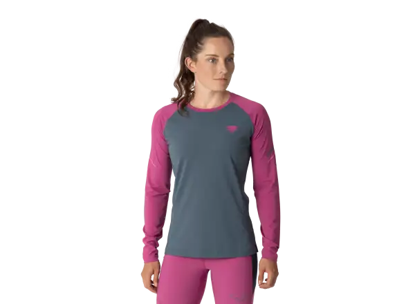 Dynafit Alpine Pro damska koszulka z długim rękawem Magenta