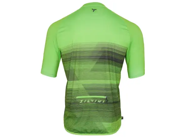 Silvini Turano męska luźna koszulka z krótkim rękawem Green/Black