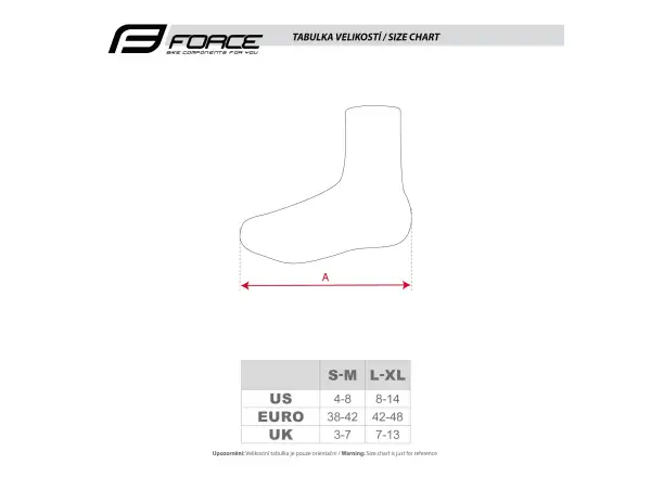 Force Cozy Road ochraniacze na buty czarne