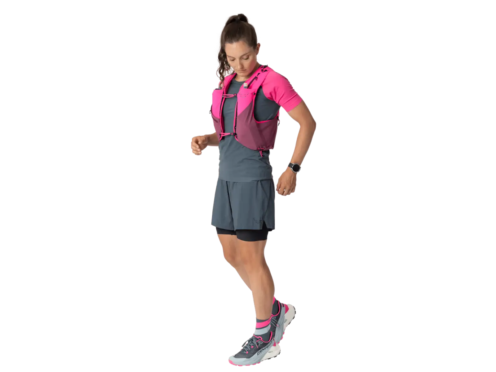 Dynafit Alpine 8 l kamizelka do biegania Pink Glo/Amaranth