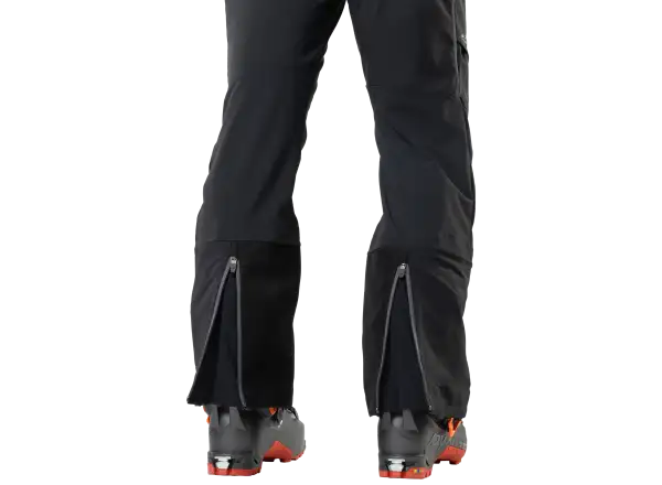 Dynafit Free Infinium Hybrid męskie spodnie z szelkami Black out
