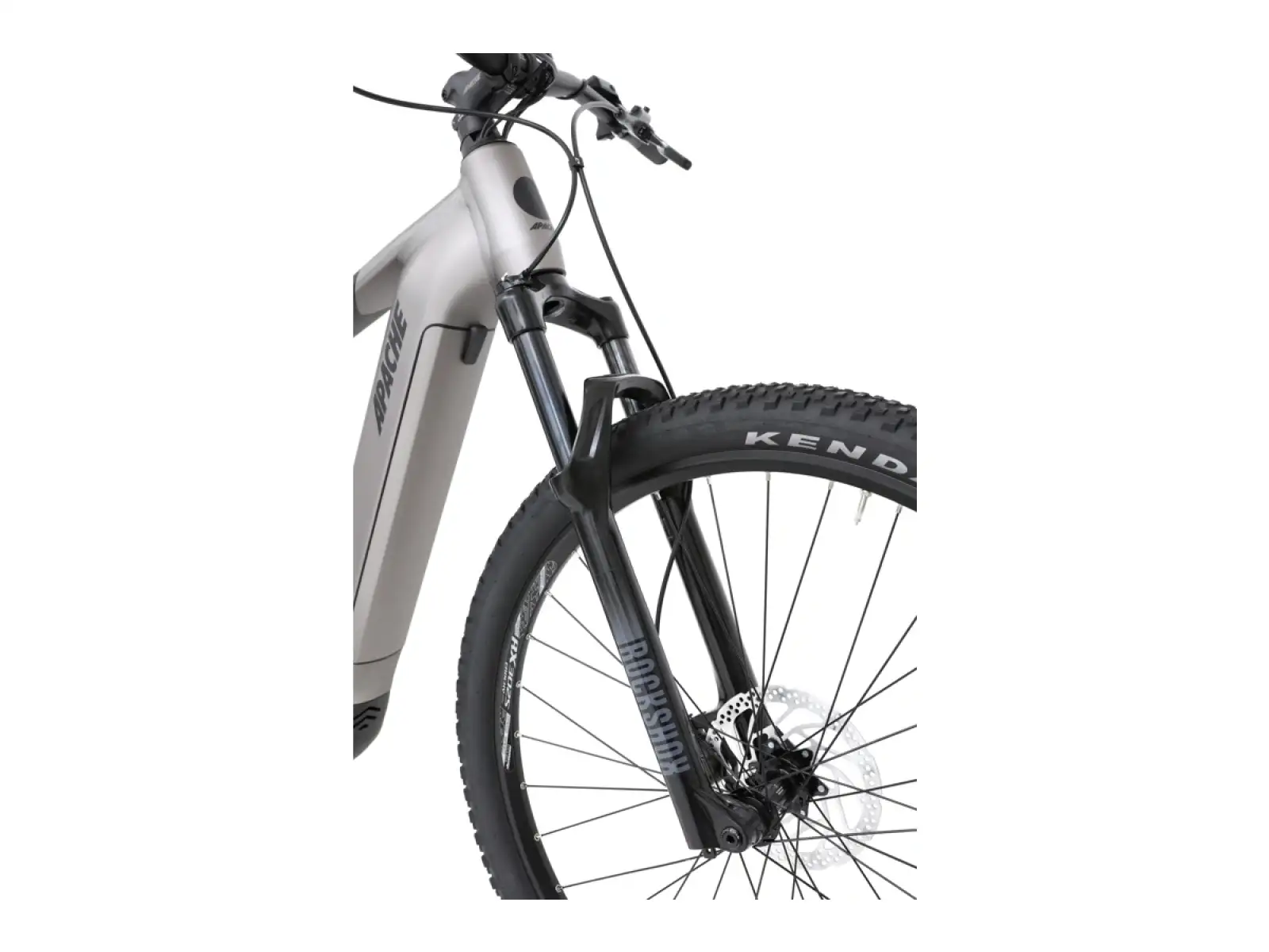 Apache Falcon 2 Bosch CX 800 Wh górski rower elektryczny szary