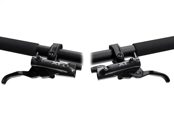 Shimano XT BR-M8200/BL-M8200 hamulec tarczowy przód + tył zestaw ulepszeń