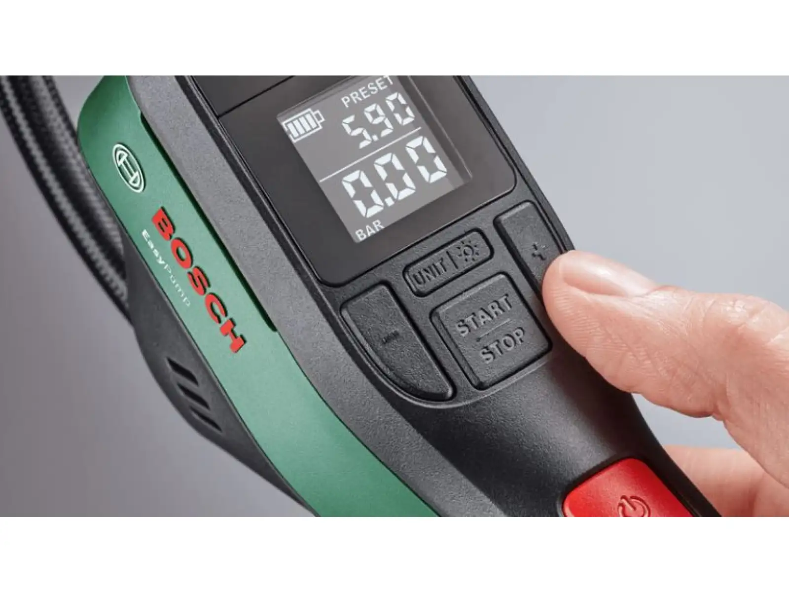 Bosch EasyPump elektryczna pompa 3,6 V / 3 Ah / 10,3 bar