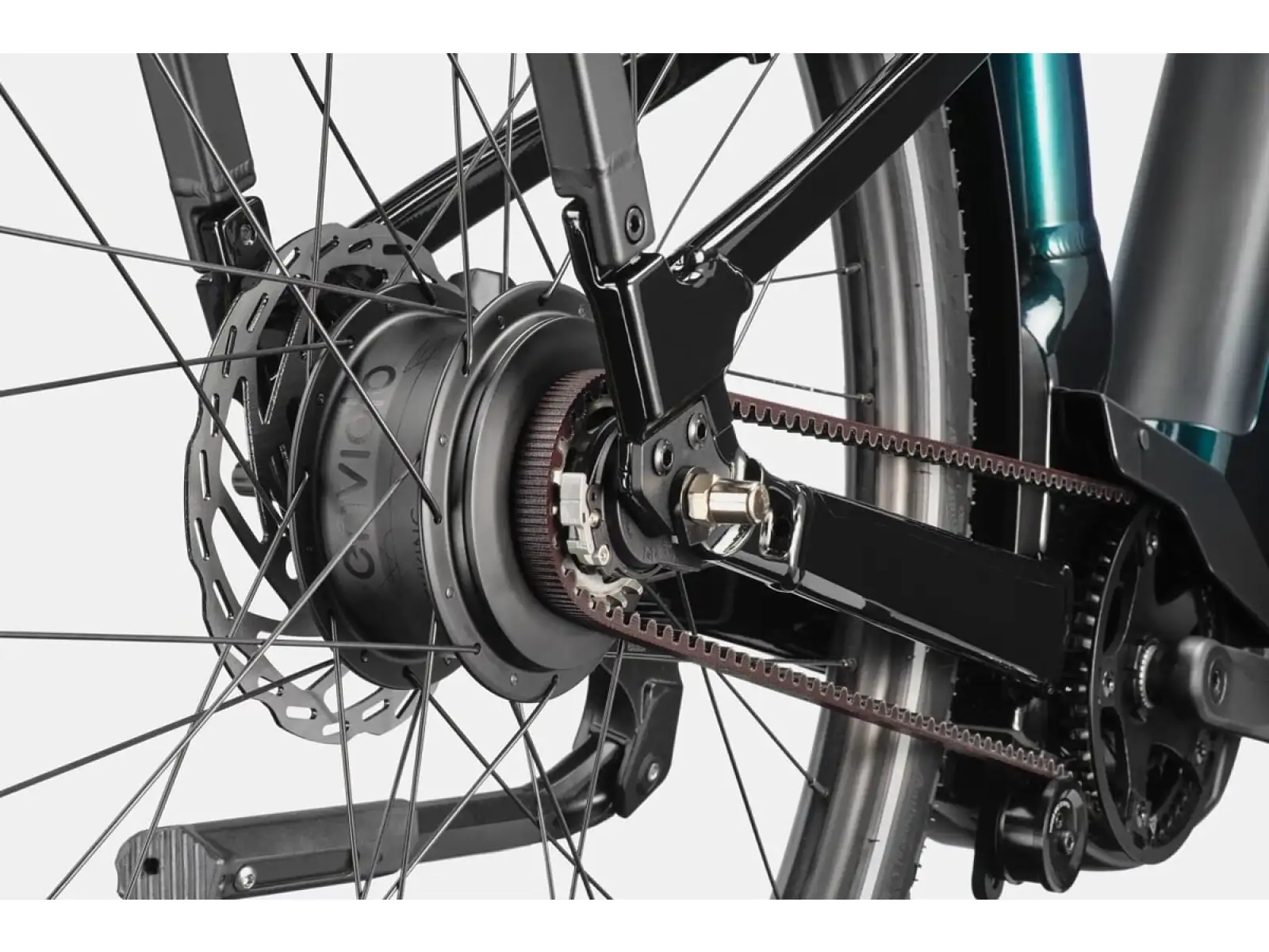 Cannondale Mavaro 1 rower elektryczny miejski Deep Teal