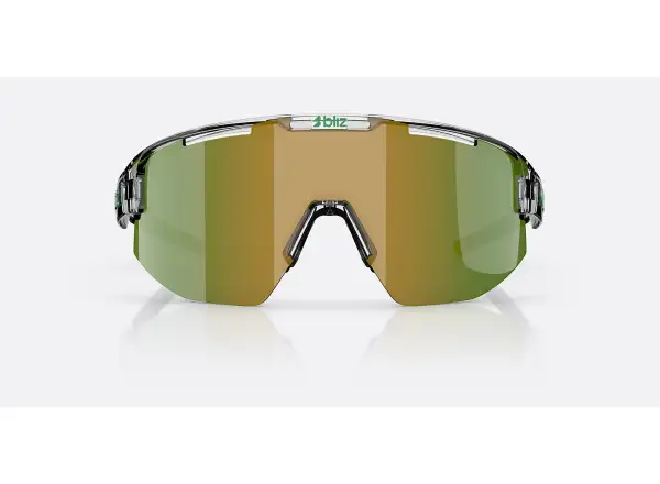 Bliz Matrix okulary przeciwsłoneczne Transparent White/Brown Green Multi