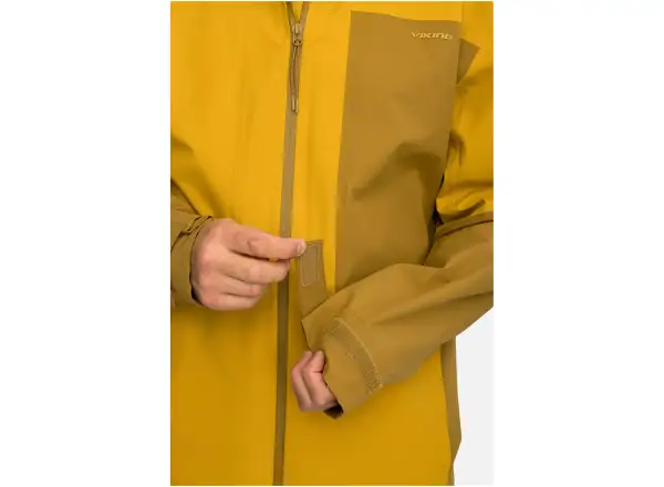 Viking Numani męska kurtka Brown/Yellow