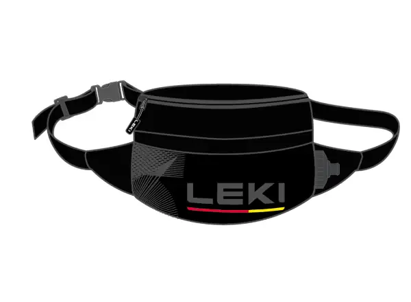 Leki Drinkbelt Thermo nerka Black-black grey UNI