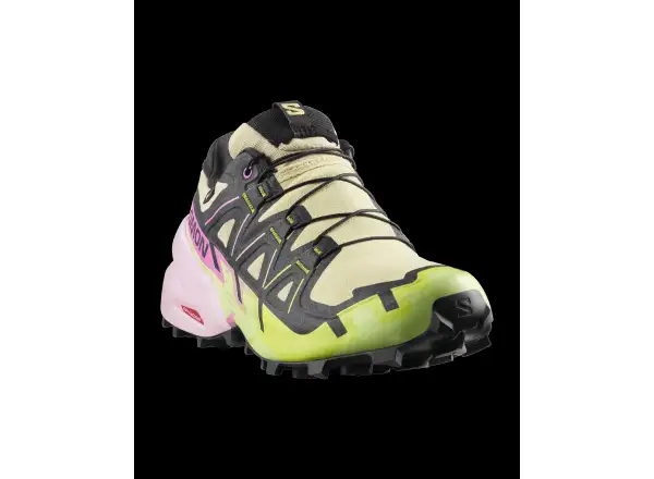 Salomon Speedcross6 GTX damskie buty do biegania Bog/Dawn Pink/Acid Lime