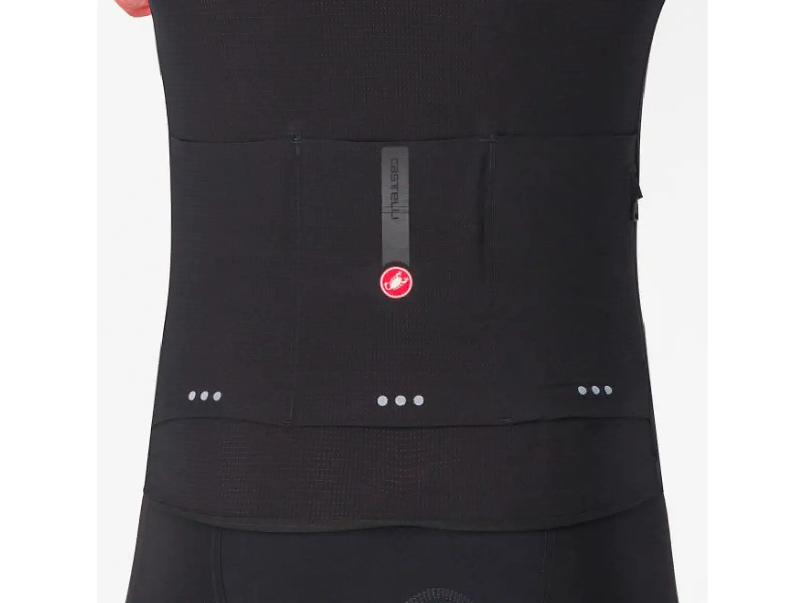 Castelli Premio Evo męska koszulka z krótkim rękawem Light Black
