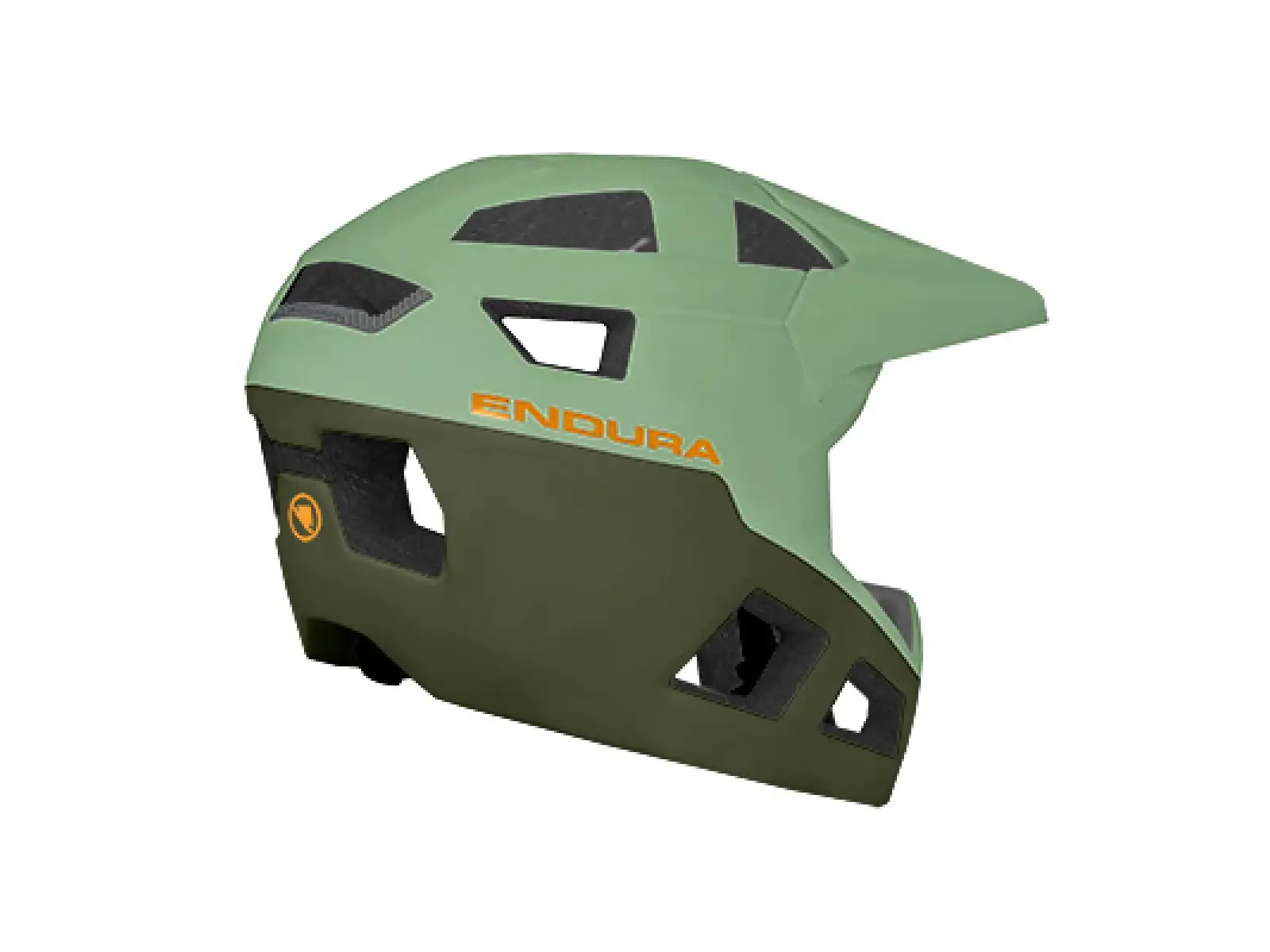 Endura SingleTrack Full Face MIPS kask Olive Green