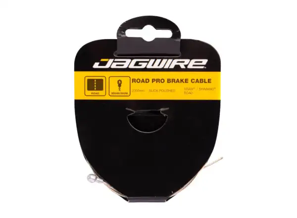 Jagwire Pro polished linka hamulcowa 1,6 mm/2000 mm Shimano/Sram