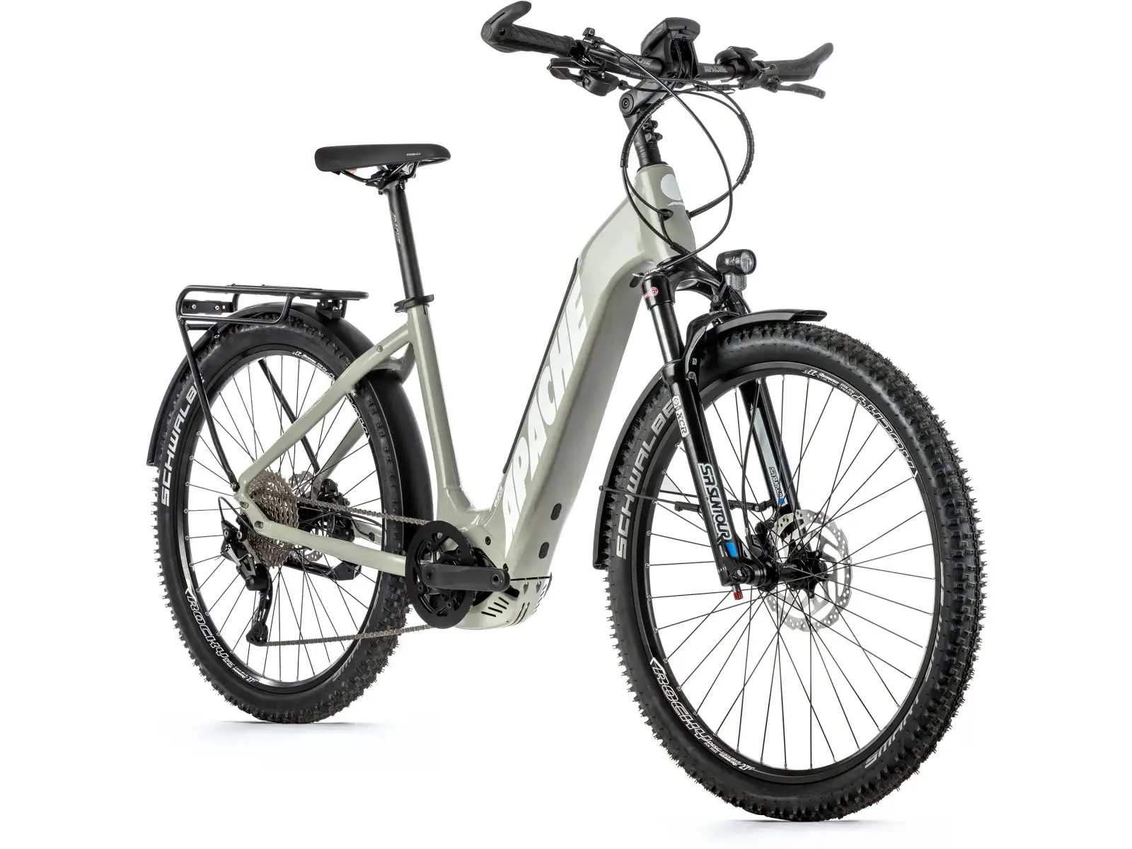 Apache Rio Grande 27,5 Bosch Tour 625Wh rower elektryczny turystyczny szary