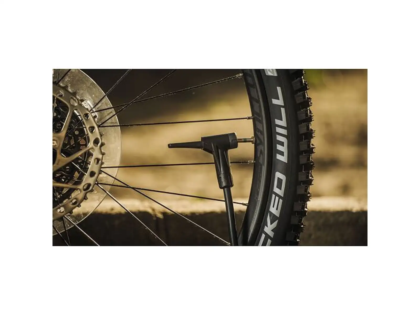 Topeak JoeBlow Mountain EX pompka warsztatowa czarna/zielona