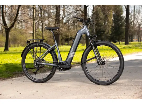 Rock Machine eRokk B90T niskopodłogowy rower elektryczny Matte Nightstrom Blue