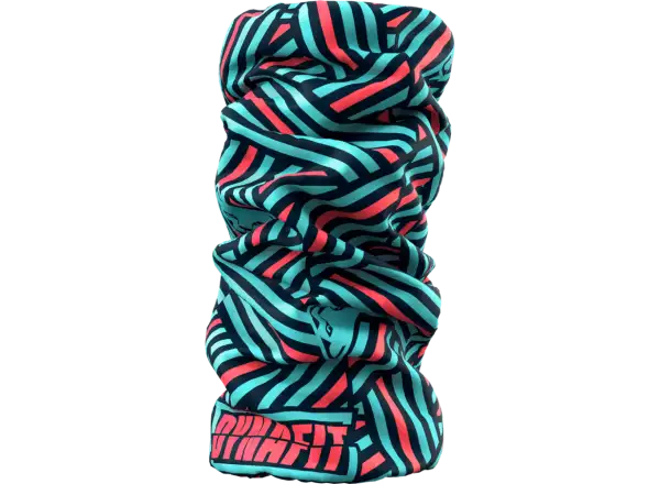 Dynafit Logo Neck Gaiter komin Marine Blue Razzle Dazzle