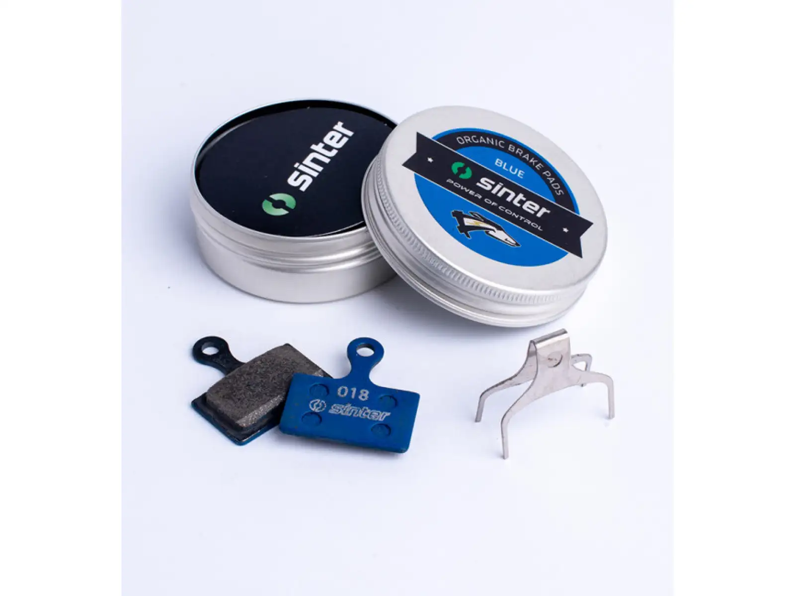 Sinter Shimano K Type klocki hamulcowe polimer niebieska
