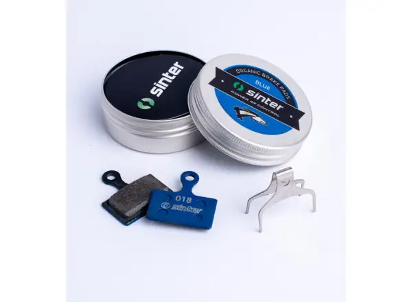 Sinter Shimano K Type klocki hamulcowe polimer niebieska