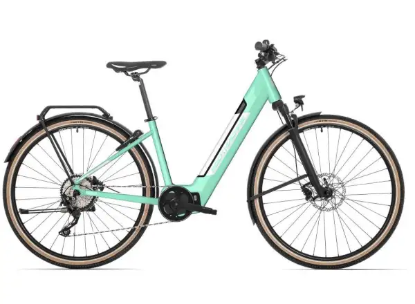 Rock Machine Crossride INT e425 Lady Touring rower elektryczny Light Mint/White