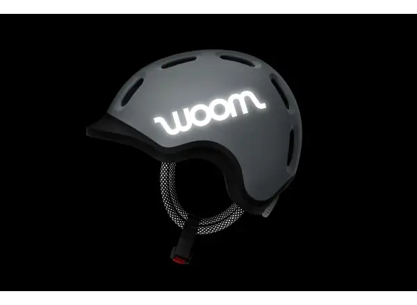 Woom 3.0 kask dziecięcy Light grey