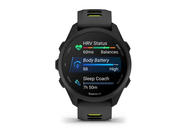 Garmin Forerunner 170 Music z paskiem Black/Amp Yellow