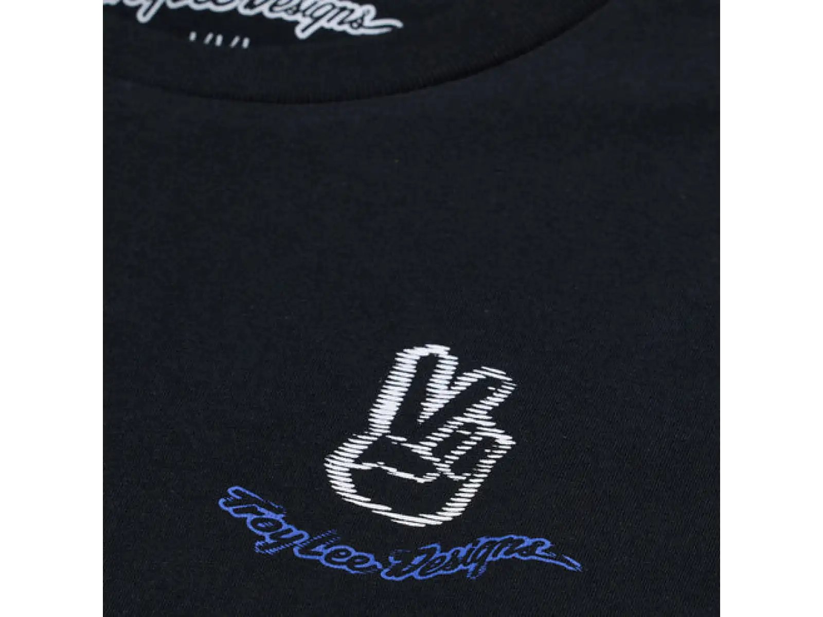 Troy Lee Designs Peace Out męska koszulka długi rękaw Black