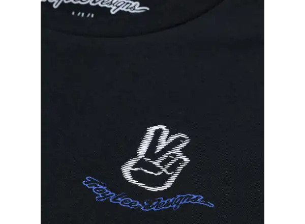 Troy Lee Designs Peace Out męska koszulka długi rękaw Black