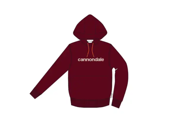 Cannondale Lifestyle Hoodie bluza unisex Burgundy/Mrk