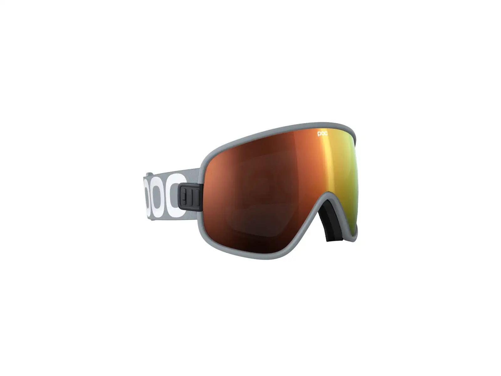 POC Vitrea WF gogle narciarskie Granite Grey/Partly Sunny Orange