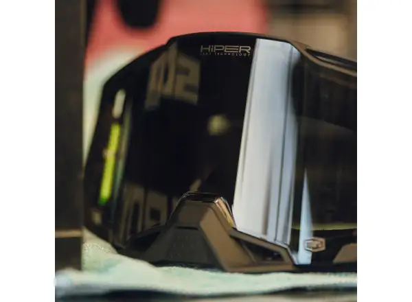 100% Armega gogle zjazdowe Tetsumi/HiPER Black Mirror Lens