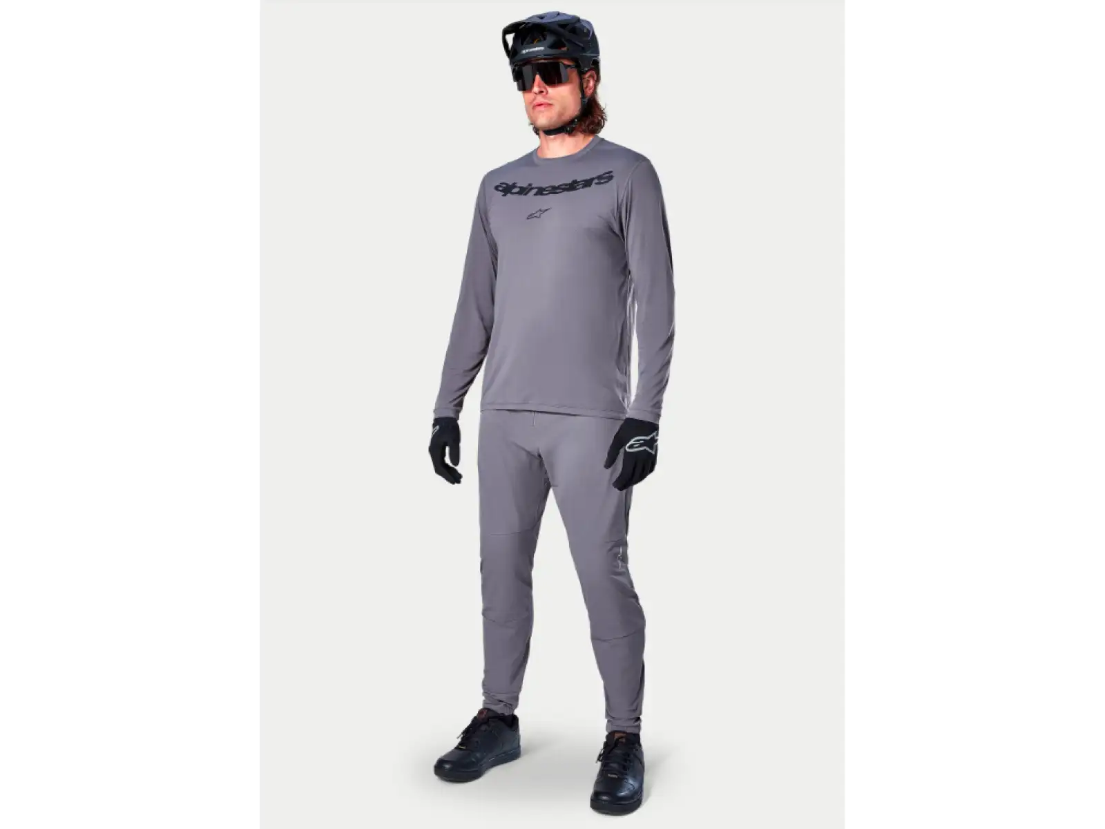 Alpinestars A-Dura Rocker męska koszulka z długim rękawem Dark Grey