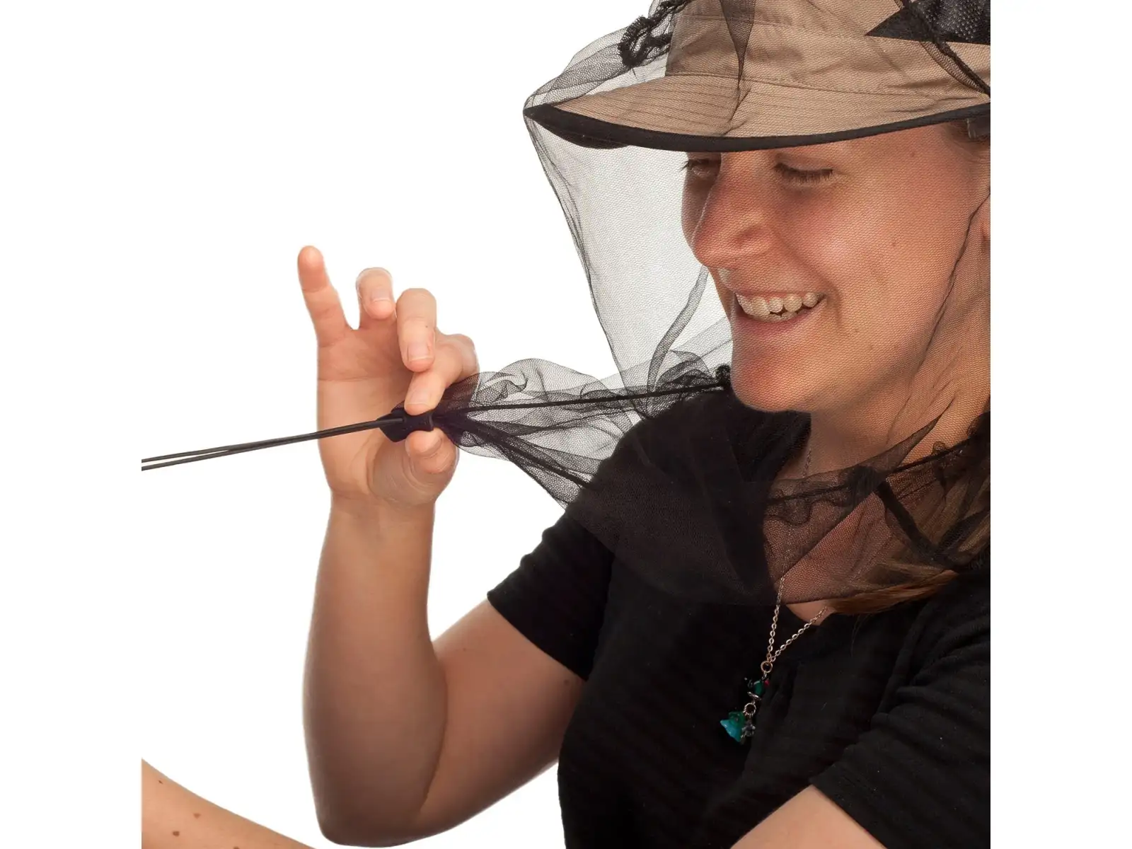 Sea to Summit Mosquito Head Net moskitiera na głowę Uni Black