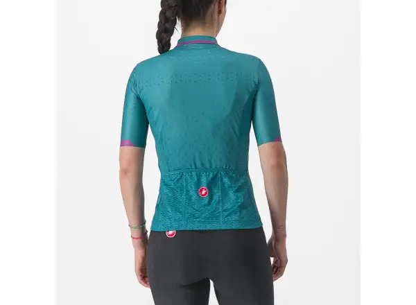 Castelli Pezzi damski koszula z krótkim rękawem Quetzal Green