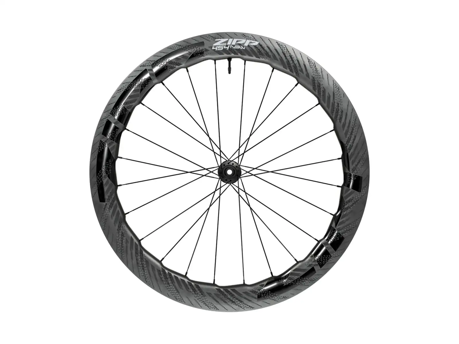 Zipp 454 NSW Carbon Tubeless CenterLoc C1 przednie zaplecione koło