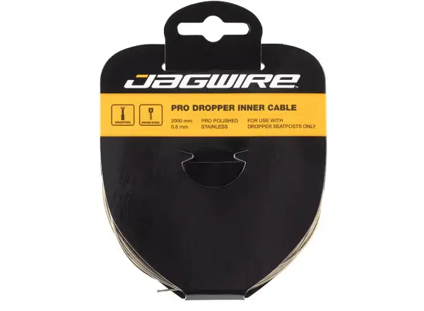 Jagwire Dropper Inner Cable Pro Polished Stainless linka teleskopowej sztycy 0.8x2000mm