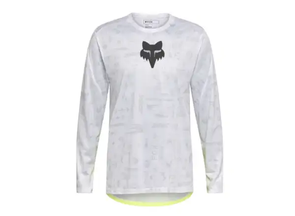 Fox Ranger Lunar SE męska koszulka z długim rękawem White