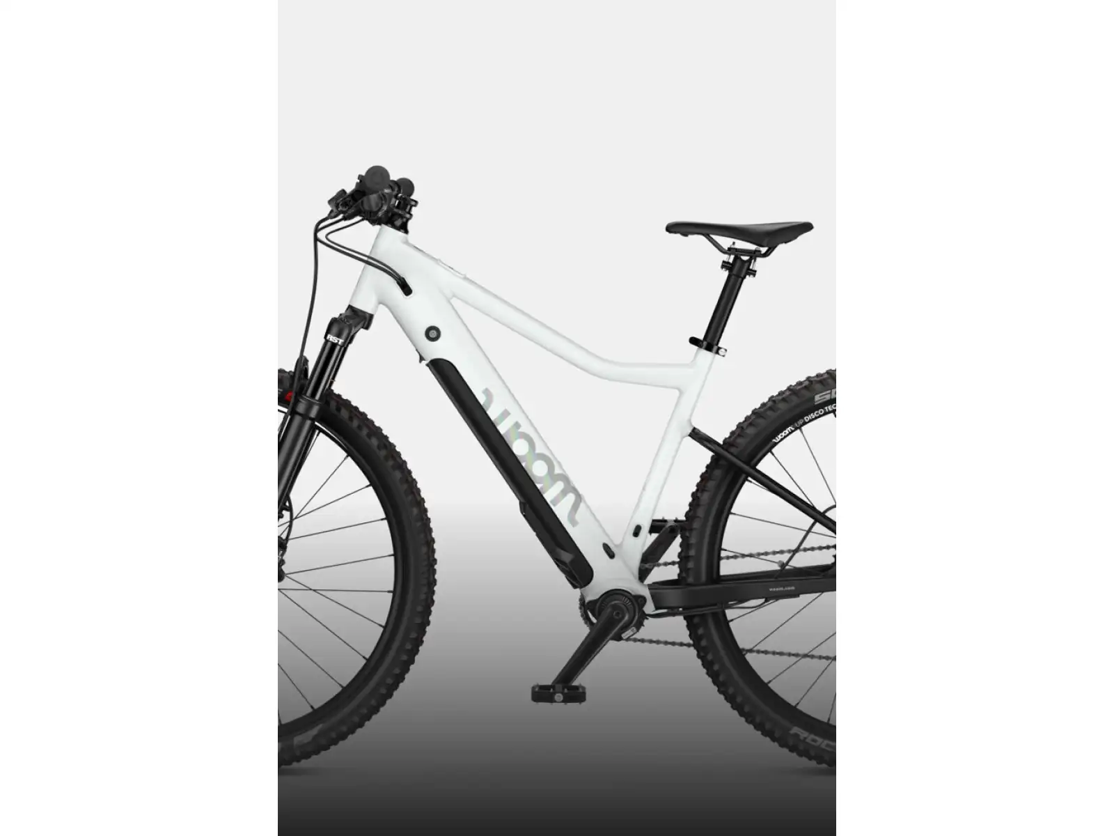 Woom UP 6 Limited dziecięcy rower elektryczny Cirrus Cloud