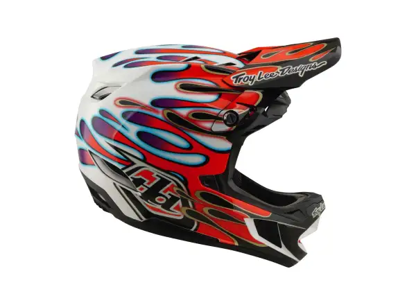 Troy Lee Desing D4 Composite Mips kask White/Red