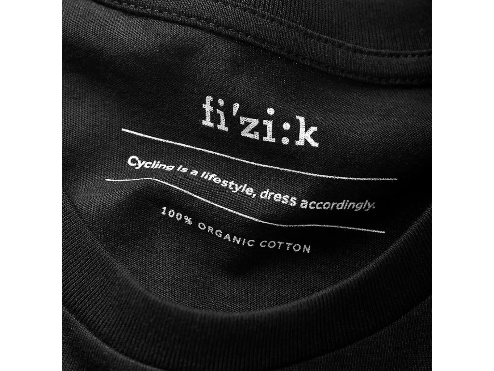 Fizik Logo koszulka z krótkim rękawem Black