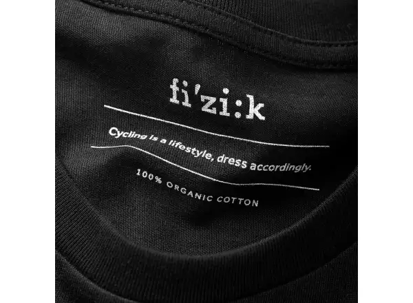 Fizik Logo koszulka z krótkim rękawem Black