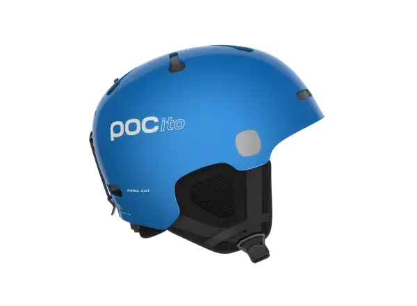 POC POCito Auric Cut MIPS dziecięcy kask narciarski Fluorescent Blue