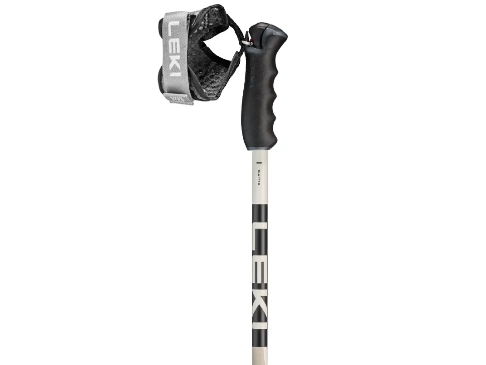 Leki Detect S Vario narciarskie kijki Warm Grey Light/Warm Grey Dark/Black