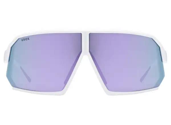Uvex Sportstyle 237 okulary White Matt/Mirror Lavender